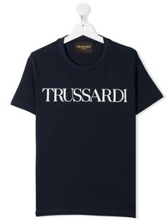 TRUSSARDI JUNIOR футболка с логотипом