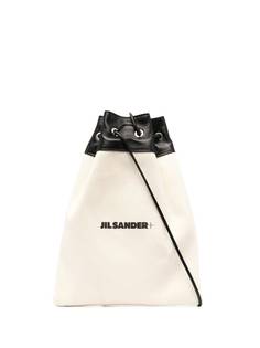 Jil Sander сумка-ведро с логотипом