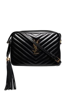 Saint Laurent маленькая сумка через плечо Lou Monogram