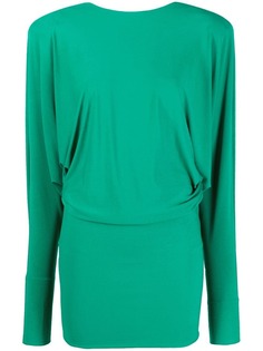 Alexandre Vauthier платье мини с драпировкой