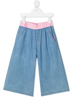 Billieblush джинсовые шорты с логотипом