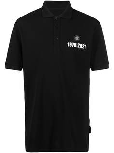 Philipp Plein рубашка поло с короткими рукавами и нашивкой-логотипом