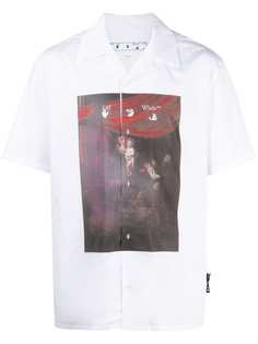 Off-White рубашка с принтом Caravaggio