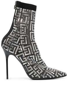 Balmain декорированные ботильоны Skye