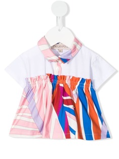 Emilio Pucci Junior платье с абстрактным принтом