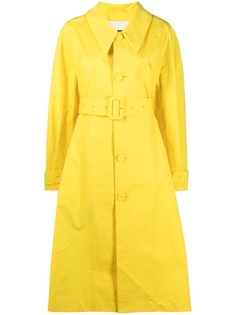 Jil Sander тренч А-силуэта с поясом