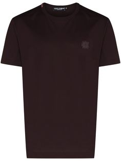 Dolce & Gabbana футболка с круглым вырезом и логотипом