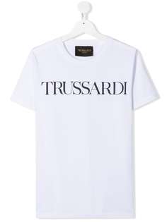 TRUSSARDI JUNIOR футболка с логотипом