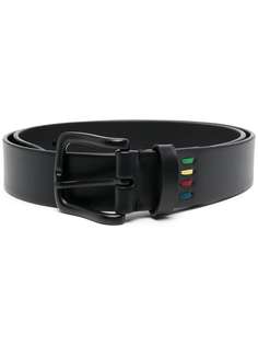 PAUL SMITH ремень с разноцветной строчкой