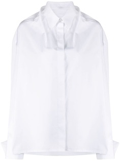 Givenchy рубашка оверсайз с длинными рукавами