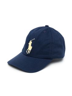 Ralph Lauren Kids кепка с вышитым логотипом