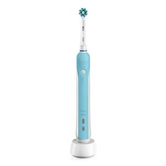 Электрическая зубная щетка Oral-B CrossAction Pro 1-500, цвет: голубой [80273462]