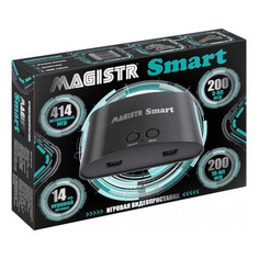 Игровая консоль MAGISTR 414 игр, Smart, черный