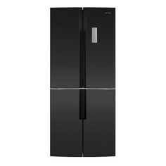 Холодильник MAUNFELD MFF182NFSB двухкамерный черный