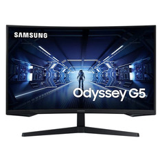 Монитор игровой Samsung C32G54TQWI 32" черный [lc32g54tqwixci]
