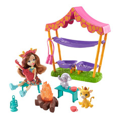 Игровой набор ENCHANTIMALS Кемпинг в саванне [gtm33]
