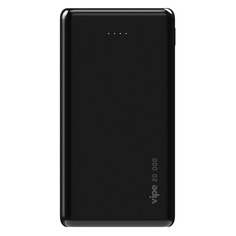 Внешний аккумулятор (Power Bank) Vipe, 20000мAч, черный [vppb20kuc2uablk] Noname