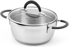 Кастрюля с крышкой TIMA "Идеал", 4,9 л (ID-2449)