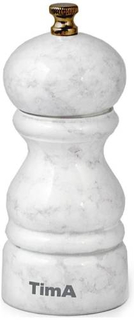 Мельница для специй TIMA 14 см, белый мрамор (P-140SW)
