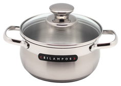 Кастрюля с крышкой SILAMPOS Роял, 2,2 л (633123VY1018)