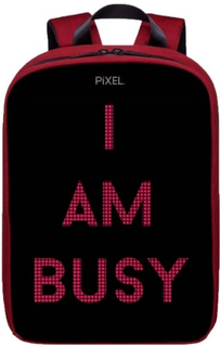 Интерактивный рюкзак с дисплеем PIXEL-BAG Plus Red Line (PXPLUSRL01)