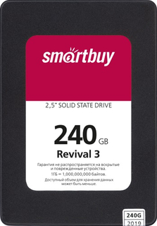 Твердотельный накопитель Smartbuy Revival3 240GB (SB240GB-RVVL3-25SAT3)