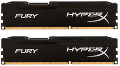 Оперативная память HyperX Fury 16GB DDR3 1866Mhz Black (HX318C10FBK2/16)