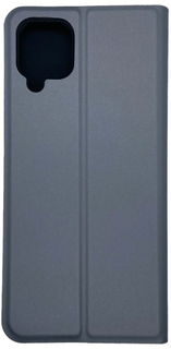 Чехол InterStep Booklet Silk для Samsung Galaxy A12, серый (IS IS-FFC-SAM000A12-BS12O-ELGD00)