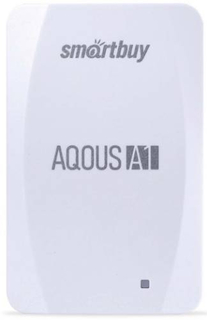 Твердотельный накопитель Smartbuy Aqous A1 128GB USB 3.1 White (SB128GB-A1W-U31C)