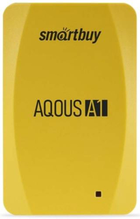 Твердотельный накопитель Smartbuy Aqous A1 128GB USB 3.1 Yellow (SB128GB-A1Y-U31C)