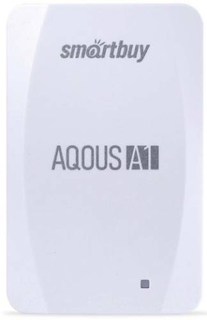 Твердотельный накопитель Smartbuy Aqous A1 256GB USB 3.1 White (SB256GB-A1W-U31C)