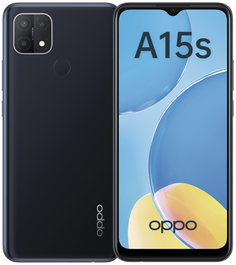Смартфон OPPO A15s 4+64GB Black (CPH2179)