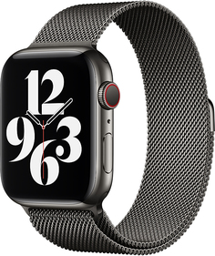 Ремешок Apple Milanese Loop для Watch 44 мм (угольный)