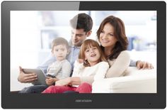 Видеодомофон Hikvision DS-KH8520-WTE1 (черный)