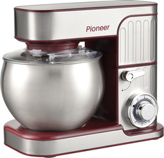 Миксер Pioneer MX330 (серебристо-красный)