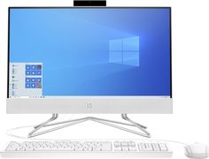 Моноблок HP 22-df1011ur (белый)