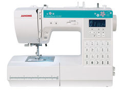 Швейная машинка JANOME HomeDecor 6180 (бело-зеленый)