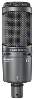Микрофон Audio-Technica AT2020USB+ (серый)