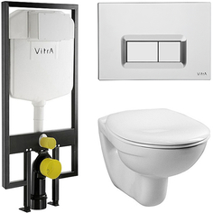 Комплект унитаза с инсталляцией Vitra