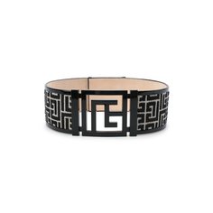 Текстильный пояс Balmain