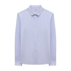 Рубашка из хлопка и льна Paolo Pecora Milano