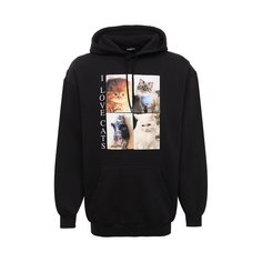 Хлопковое худи Balenciaga