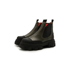 Кожаные челси Ganni