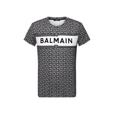 Хлопковая футболка Balmain