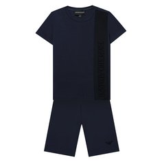Комплект из футболки и шорт Emporio Armani
