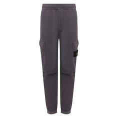 Хлопковые джоггеры Stone Island