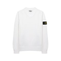 Хлопковый пуловер Stone Island