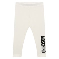 Хлопковые леггинсы Moschino