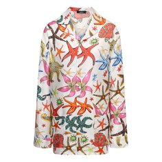 Шелковая рубашка Versace