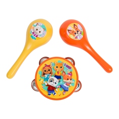 Набор музыкальных инструментов Кошечки-Собачки Бубен, маракасы